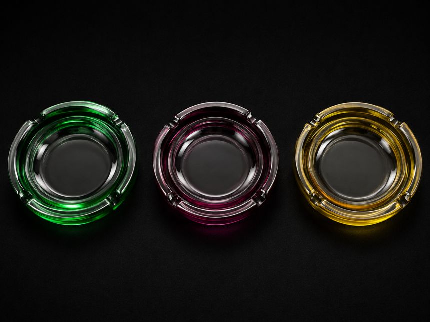 Glass Ashtrays